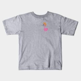 Chillin SUmmer Flamingo Kids T-Shirt